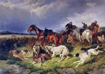 Wolfsjagd, 1873